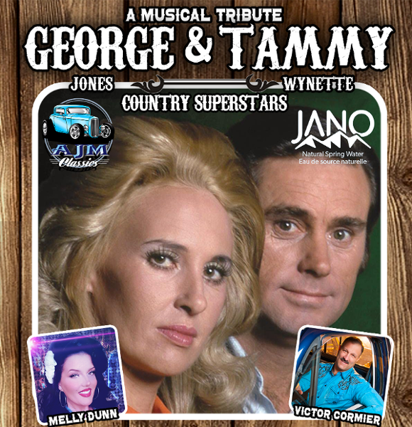 Spectacle musical Hommage George & Tammy George Jones & Tammy Wynette