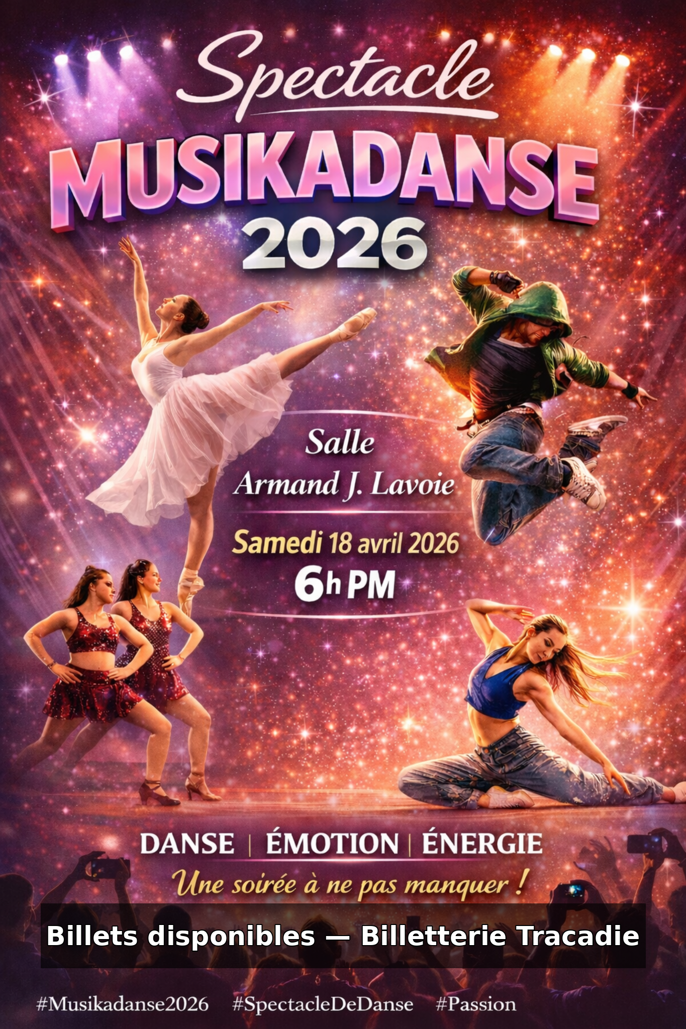 Musikadanse en spectacle » Danse – Émotion – Énergie »