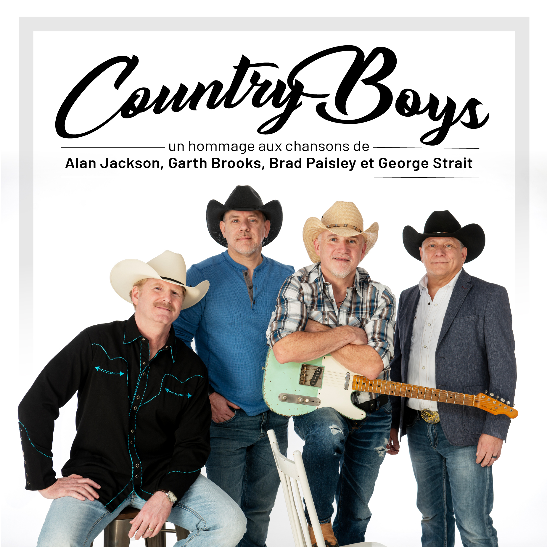 Country Boys – Hommage à Alan Jackson, Garth Brooks, Brad Paisley et George Strait